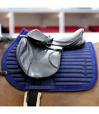 Sandstorm Equestrian SANDSTORM SPARKLE SADDLE PAD GP - Navy