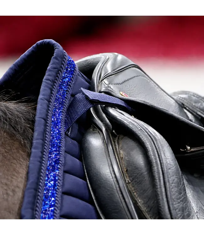 SANDSTORM SPARKLE SADDLE PAD GP - Navy