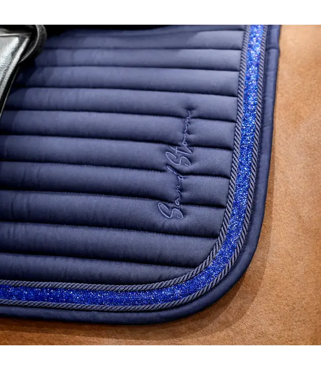 SANDSTORM SPARKLE SADDLE PAD GP - Navy