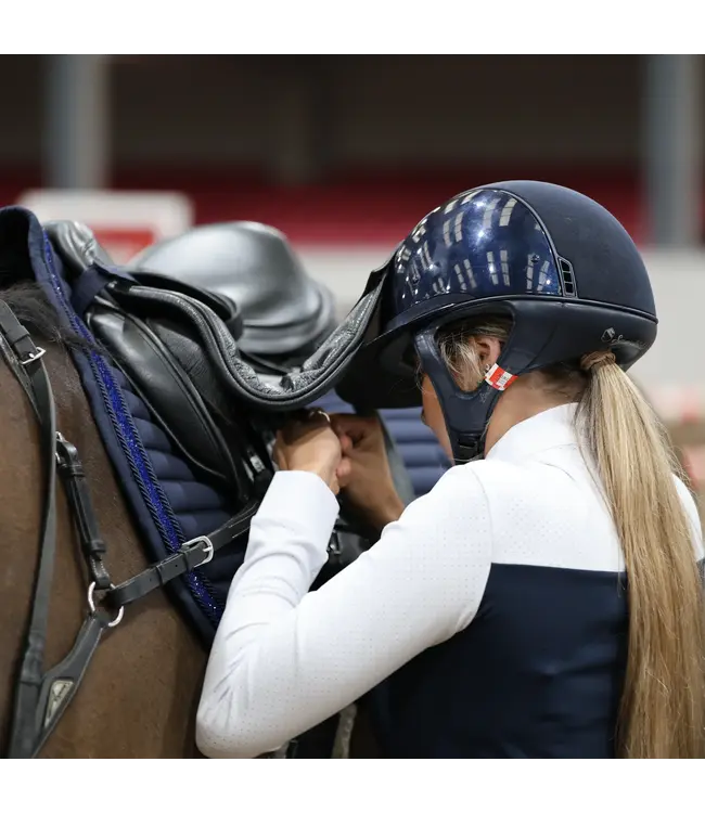 SANDSTORM SPARKLE SADDLE PAD GP - Navy