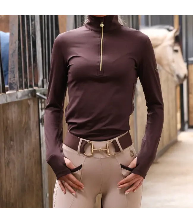 SANDSTORM PERFORMANCE SPORT BASE LAYER - Chocolate
