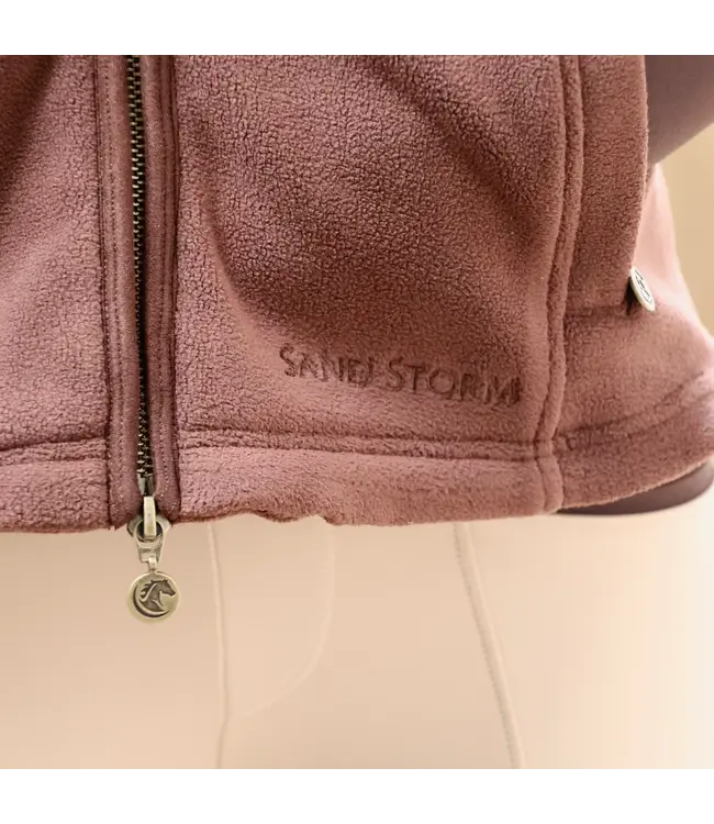 SANDSTORM COUNTRY FLEECE GILET  - Chocolate