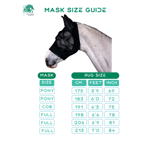Aloga Mask Size Guide