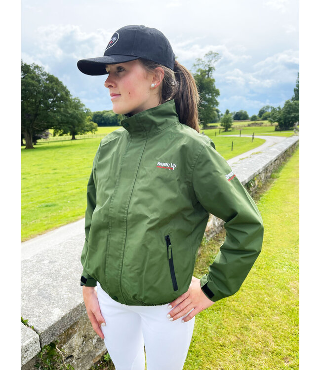 BREEZE UP 'OXFORD' BLOUSON SUMMER JACKET - Green