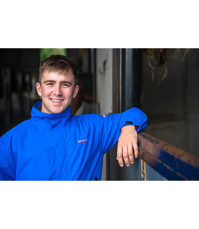 BREEZE UP 'OXFORD' BLOUSON SUMMER JACKET - Royal Blue