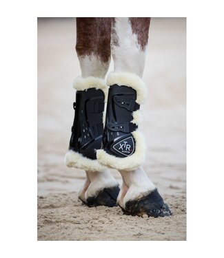 Norton NORTON XTR SHEEPSKIN TENDON BOOTS - Black