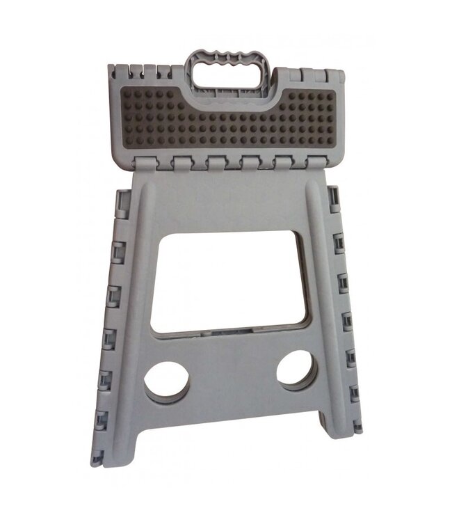 HIPPOTONIC FOLDING STEP STOOL - Grey