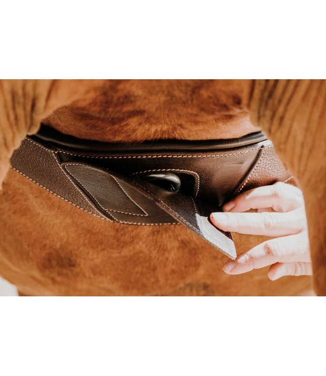 NORTON PRO MAGNETIC ANATOMICAL GIRTH - Havana