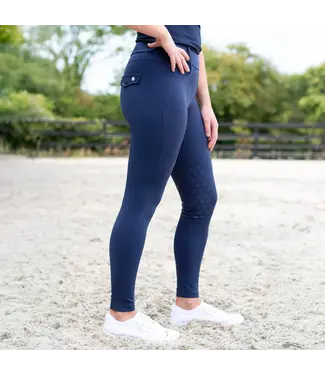 Dapple DAPPLE SHAPER COMPRESSION BREECHES KGrip - Navy