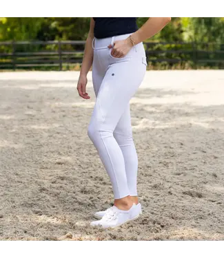 Dapple DAPPLE SHAPER COMPRESSION BREECHES KGrip - White