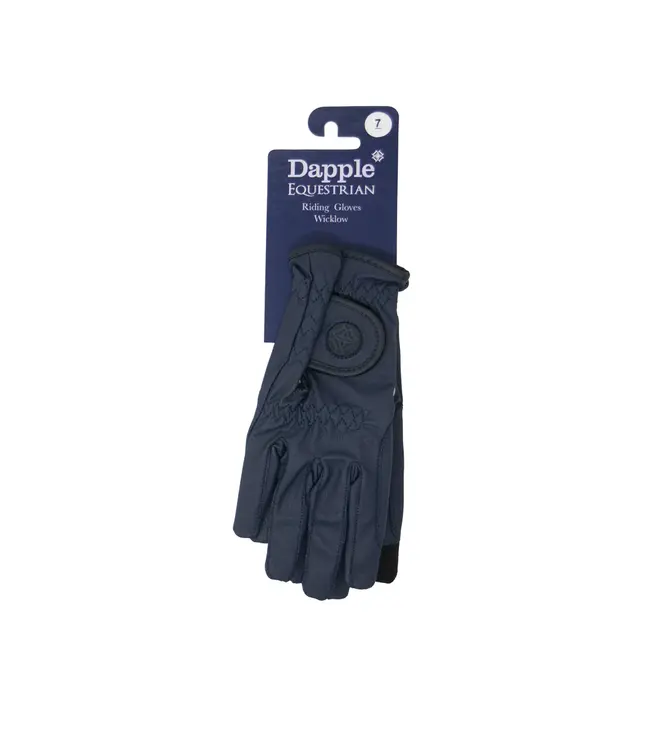 DAPPLE WICKLOW RIDING GLOVES - Navy