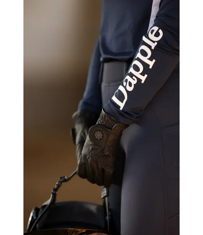 DAPPLE WICKLOW RIDING GLOVES - Black