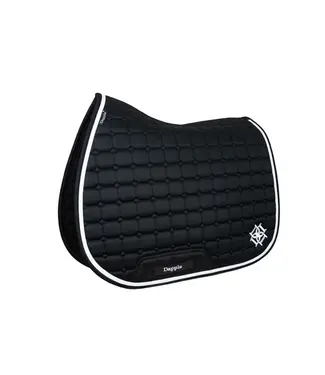 Dapple DAPPLE GP SADDLE PAD - Black/White