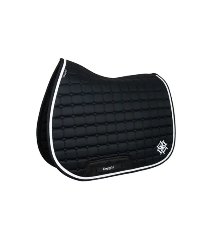 DAPPLE GP SADDLE PAD - Black/White