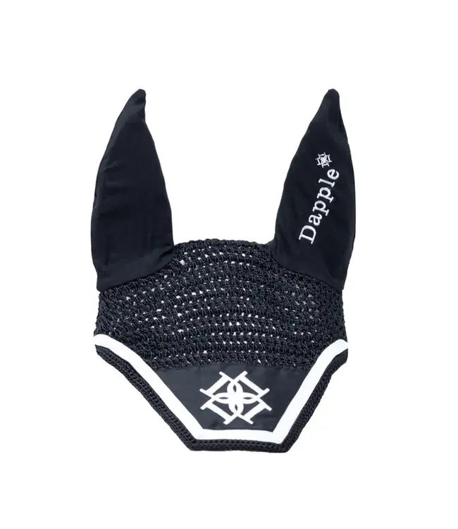 DAPPLE FLY VEIL - Black/White