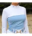 Sandstorm Equestrian SANDSTORM SHOW SHIRT - White & Endless Sky Blue