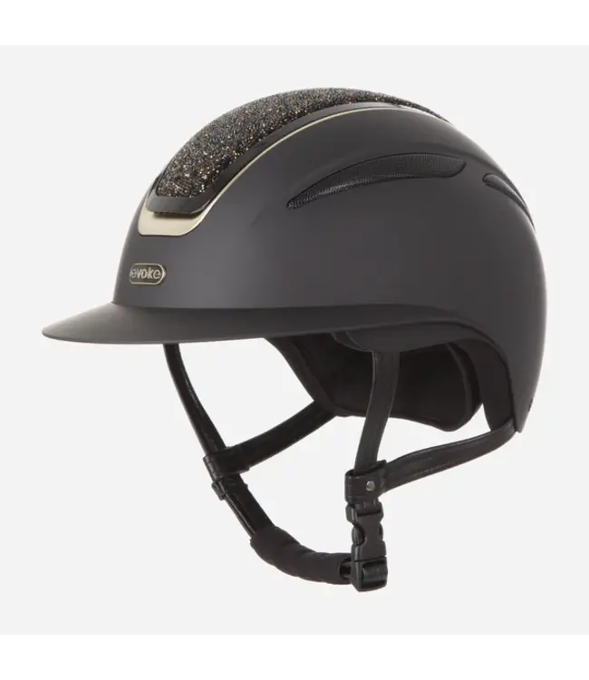EVOKE CALLISTO WIDE PEAK - Black/Gold Crytsal