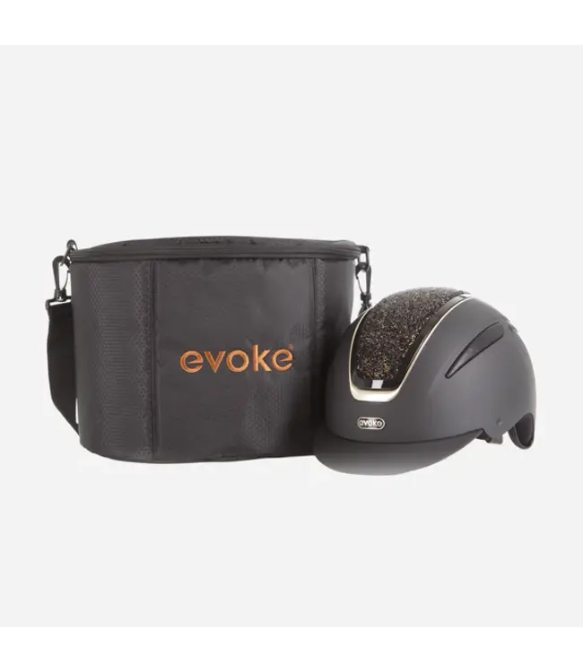 EVOKE PADDED HELMET BAG - Black