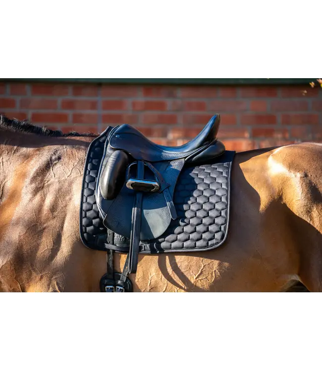 ALOGA DRESSAGE SADDLE PAD - Black