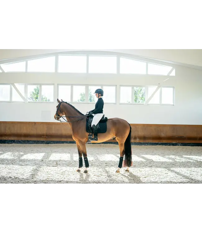 ALOGA DRESSAGE SADDLE PAD - Black