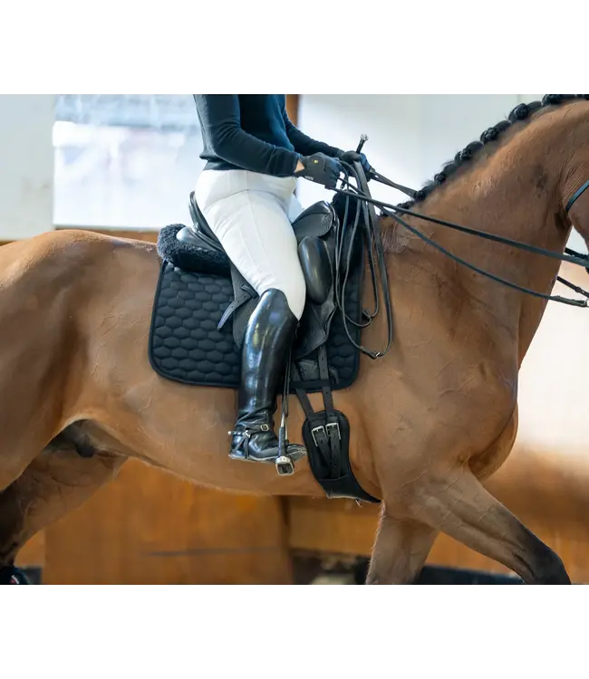 ALOGA DRESSAGE SADDLE PAD - Black