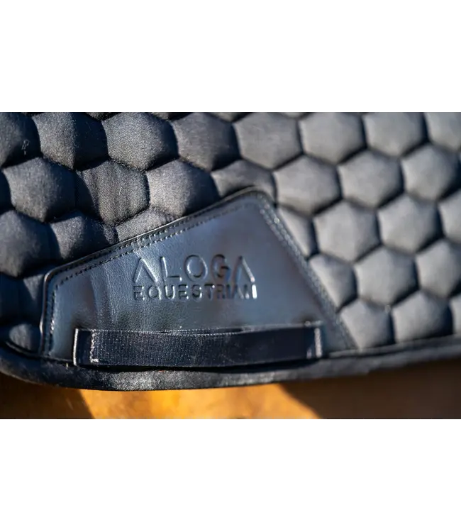 ALOGA DRESSAGE SADDLE PAD - Black