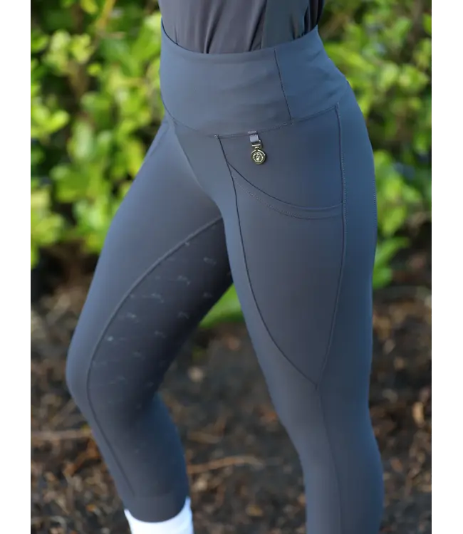 SANDSTORM EVERYDAY COMFORT RIDING LEGGINGS - Charcoal