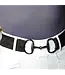 Sandstorm Equestrian SANDSTORM GOLD SNAFFLE BELT - Shimmer Black