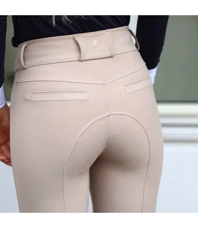 SANDSTORM PERFORMANCE HYBRID LEGGINGS - Beige