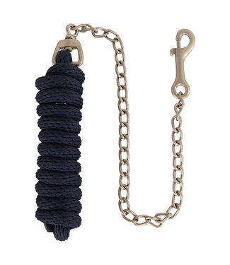 BR Equestrian BR STALLION LEAD with CHAIN - Blueberry