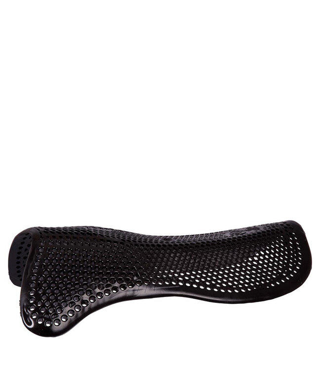 BR SOFT GEL PAD with FRONT RISER - Black