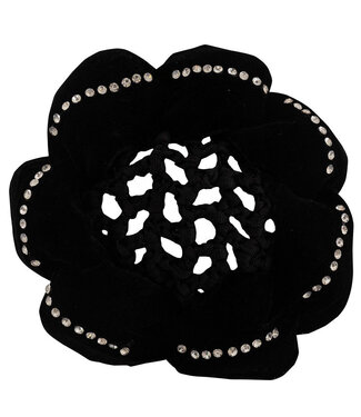 BR Equestrian BR MAGNOLIA SCRUNHIE & BUN SET - Black