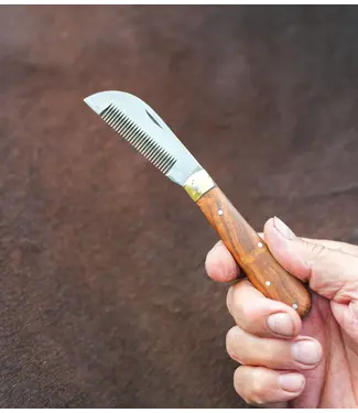 Glas Equine GLAS EQUINE WOODEN MANE & TAIL THINNING KNIFE