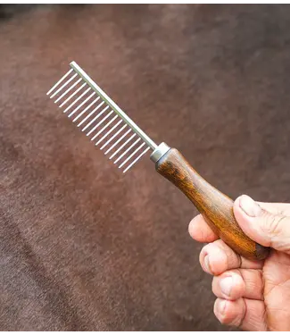 Glas Equine GLAS EQUINE WOODEN PLAITING COMB