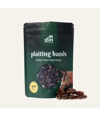 Glas Equine GLAS EQUINE PLAITING BANDS - Brown