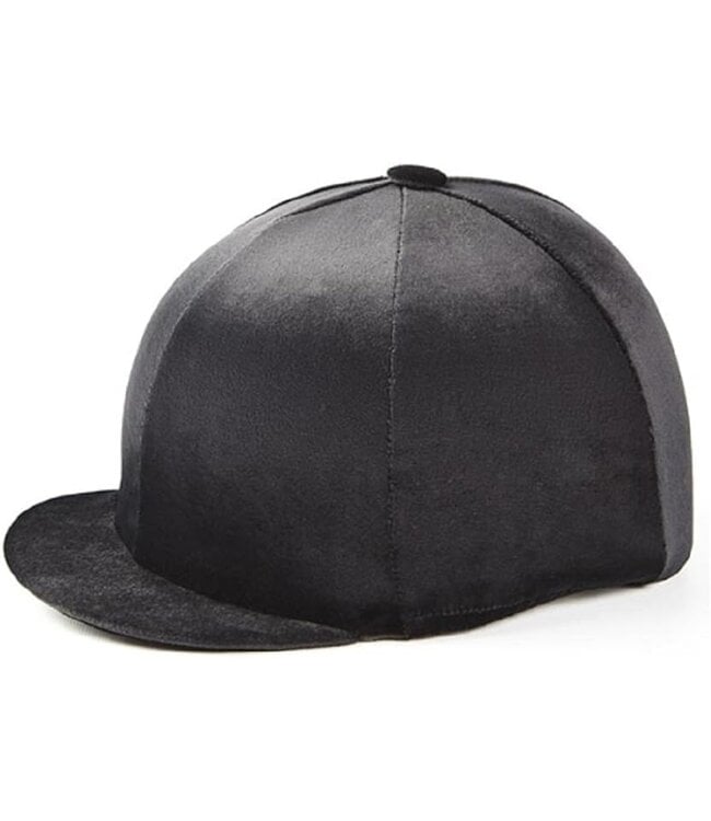 VELVET HAT COVER - Black