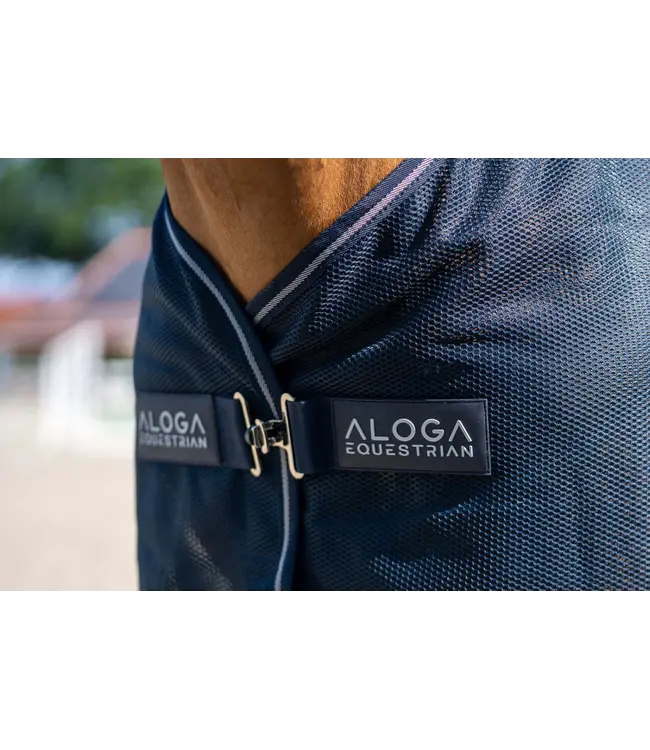 ALOGA SHOW NET COOLER - Navy & Silver
