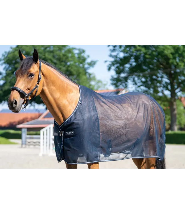 ALOGA SHOW NET COOLER - Navy & Silver