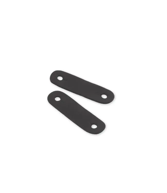 PEACOCK LEATHERS (pair) - Black