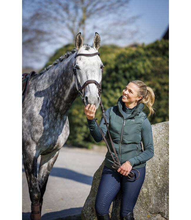 SCHOCKEMOHLE AW26 SP MARLEEN STYLE GILET - Bottle