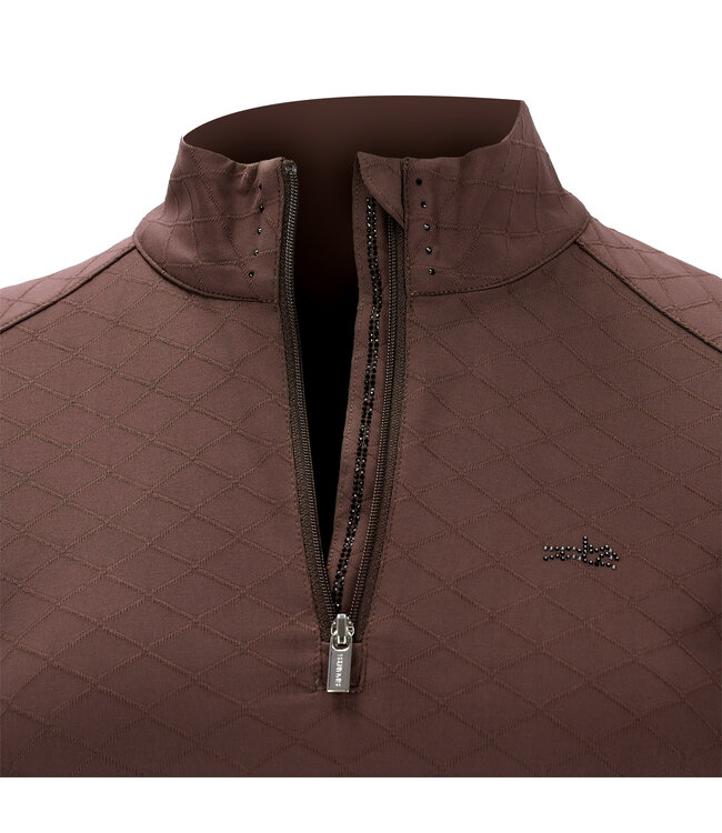 SCHOCKEMOHLE AW26 SP DARIA TRAINING SHIRT - Mocca