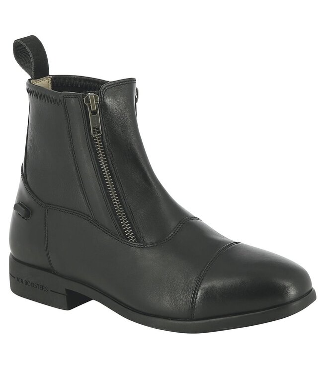 EQUITHÈME DOUBLE ZIP KIDS JODHPUR BOOTS BLACK