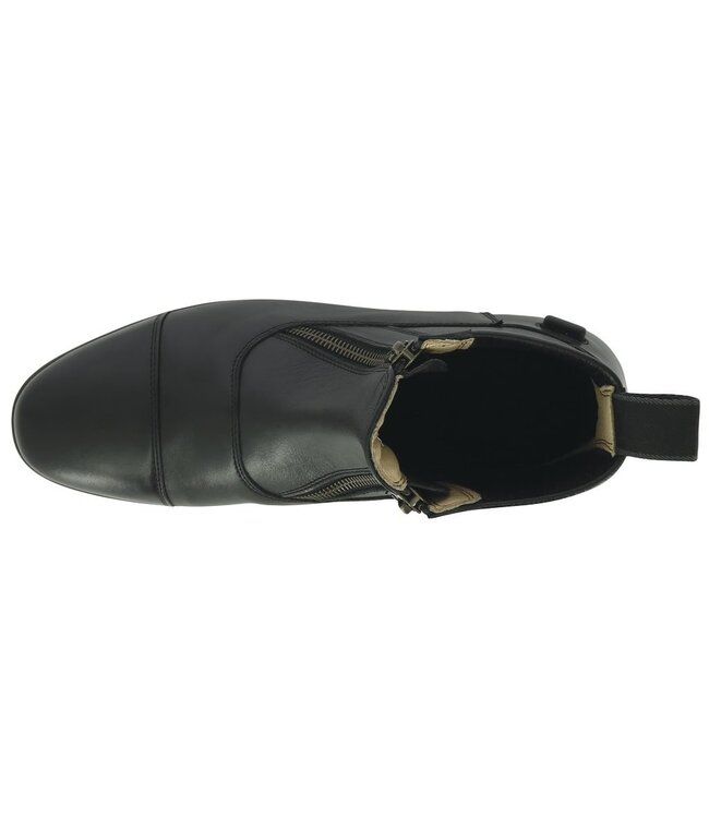 EQUITHÈME DOUBLE ZIP KIDS JODHPUR BOOTS BLACK