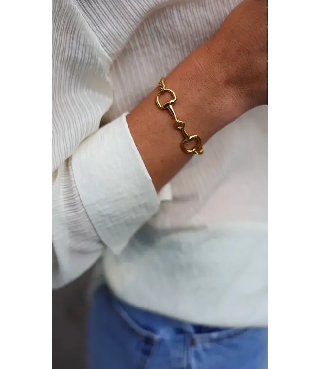DAZZLE EGGBUTT CUBAN BRACELET