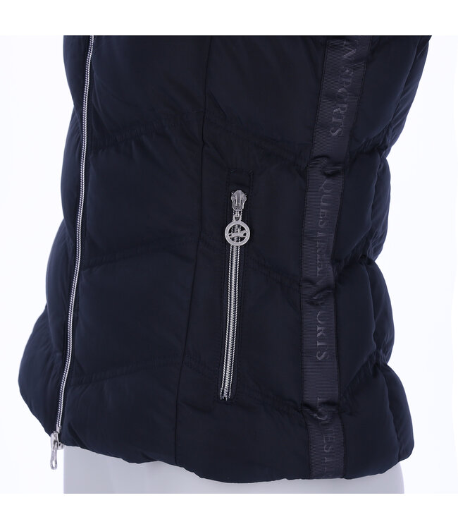 SCHOCKEMOHLE AW26  SP MARLEEN STYLE GILET - Dark Navy