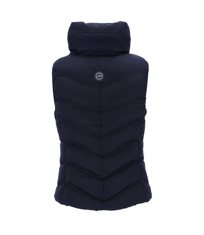 SCHOCKEMOHLE AW26  SP MARLEEN STYLE GILET - Dark Navy