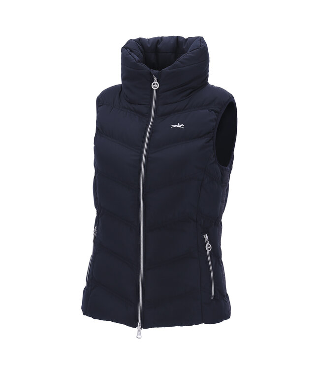 SCHOCKEMOHLE AW26  SP MARLEEN STYLE GILET - Dark Navy