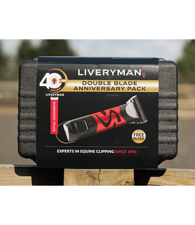 LIVERYMAN HARMONY PLUS with 2.4mm Wide/Fine DOUBLE BLADE