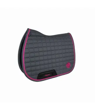 Dapple DAPPLE GP SADDLE PAD - Grey/Fushia