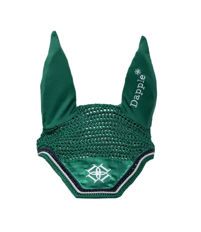DAPPLE FLY VEIL - Emerald Green Diamonte